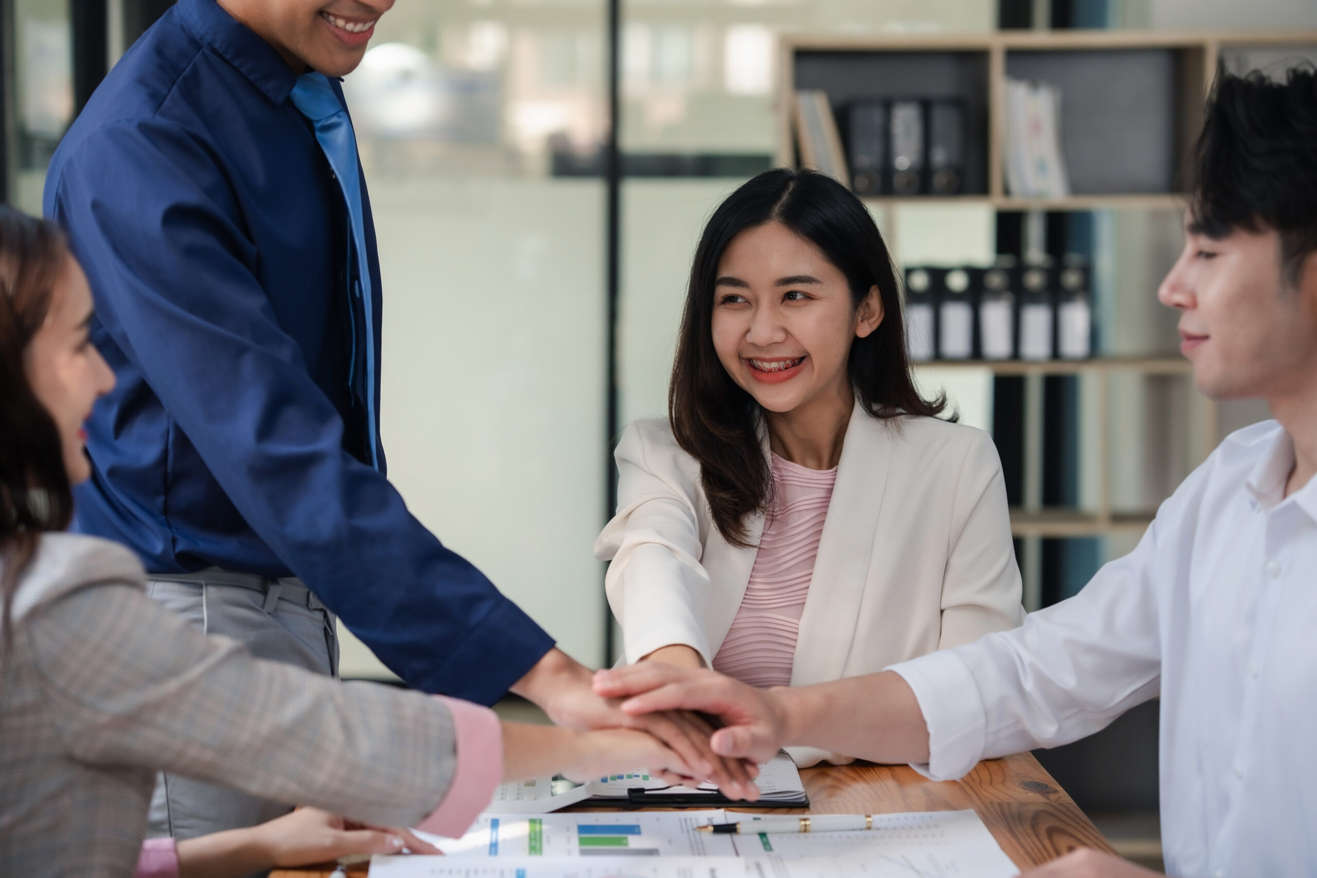 A young professional learning how to get into sales
